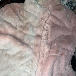 Fuzzy Pink jacket never worn